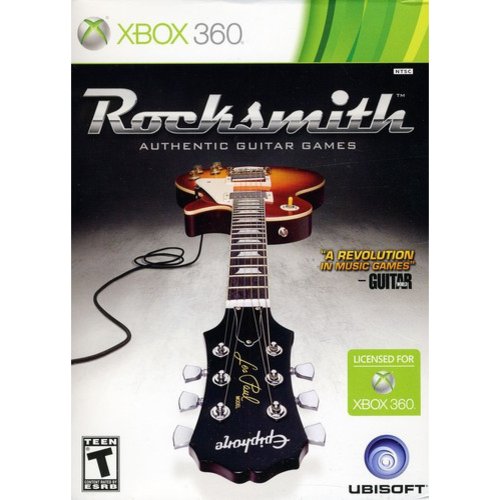 Rocksmith Authentic Guitar Games (XBOX 360)