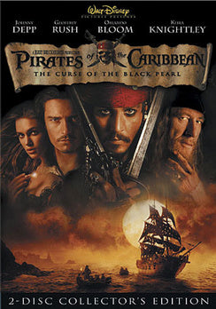 Pirates of the Caribbean: the Curse of the Black Pearl (DVD) Disney Action & Adventure