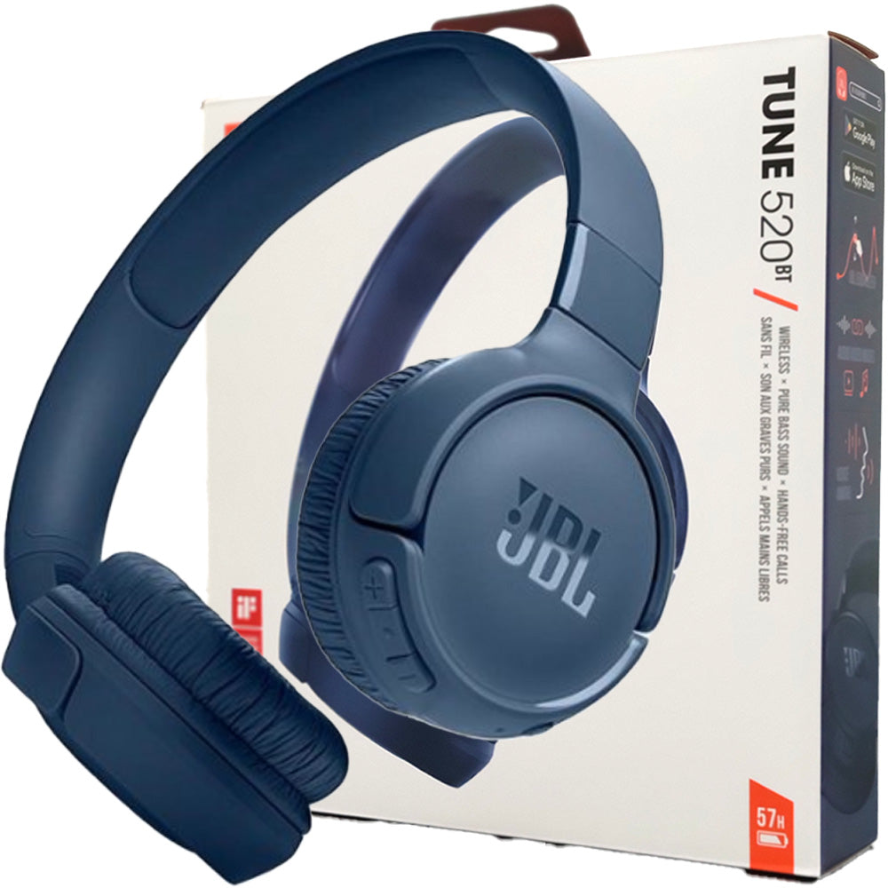 JBL Tune 520BT Wireless Headphones - White - New