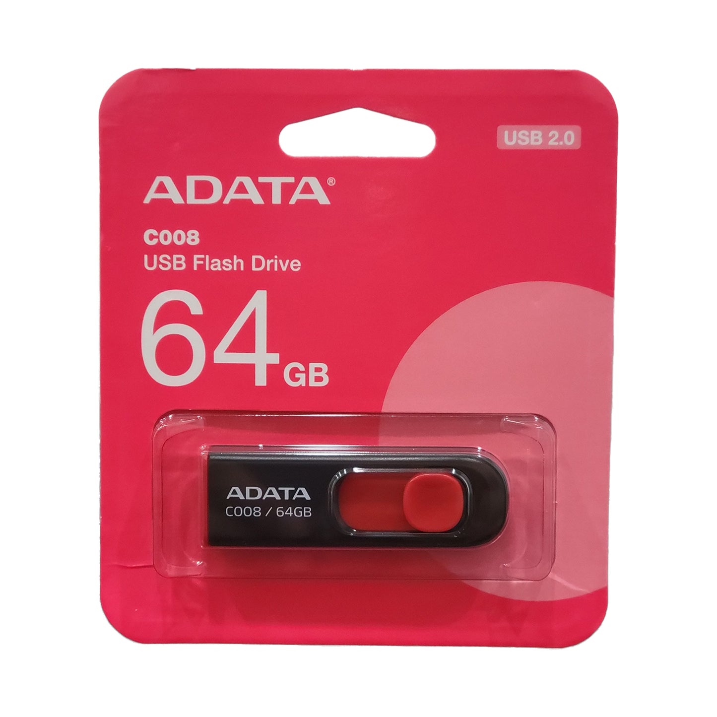 Adata USB 64GB - Black/Red - New