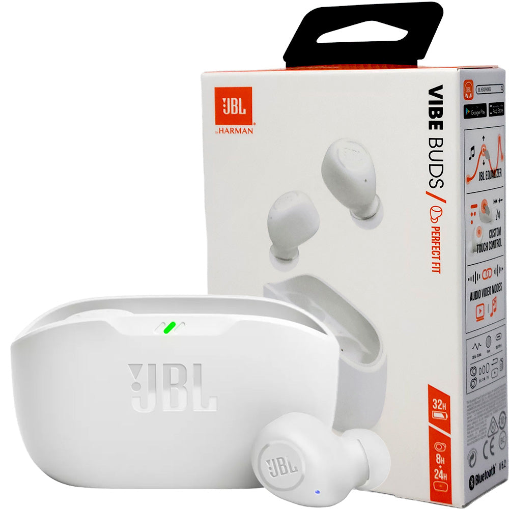 JBL Vibe Buds - White - New