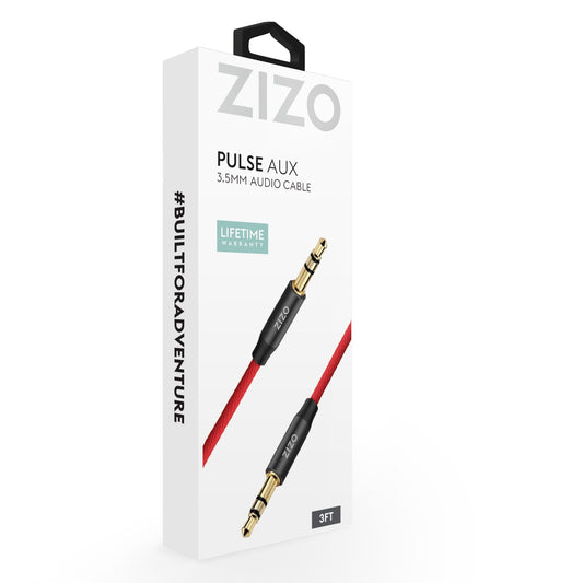 ZIZO 3.5 mm Male to Male Stereo Audio Aux Cable