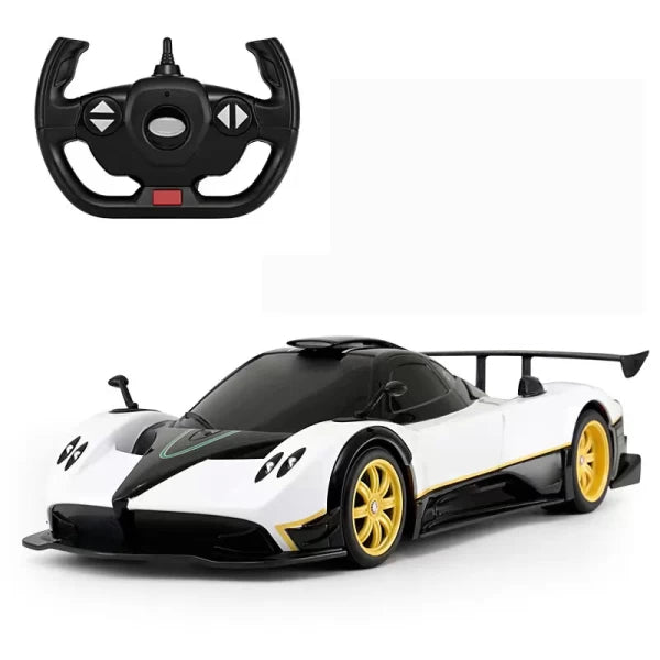 REMOTE-CONTROLLED SPORT CAR - WHITE (BGT-PAGA)