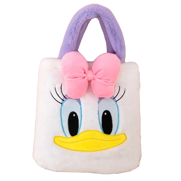 PLUSH TOY HANDBAG DONALD DUCK (7-10 IN) - WHITE