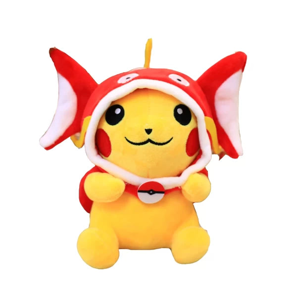 PLUSH TOY PIKACHU - COS 1 (9 INCHES / 23CM) - RED/YELLOW