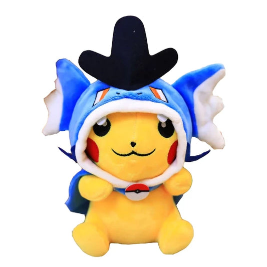 PLUSH TOY PIKACHU - COS 1 (9 INCHES / 23CM) - BLUE/BLACK/YELLOW