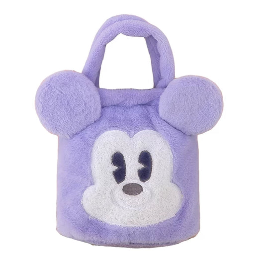 PLUSH TOY HANDBAG MIKEY (7-10 IN) - PURPLE