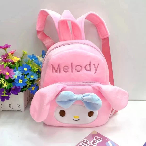 PLUSH TOY BACKPACK MELODY (18*9*25CM) - PINK