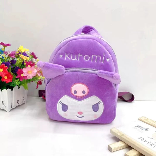 PLUSH TOY BACKPACK KUROMI (18*9*25CM) - PURPLE