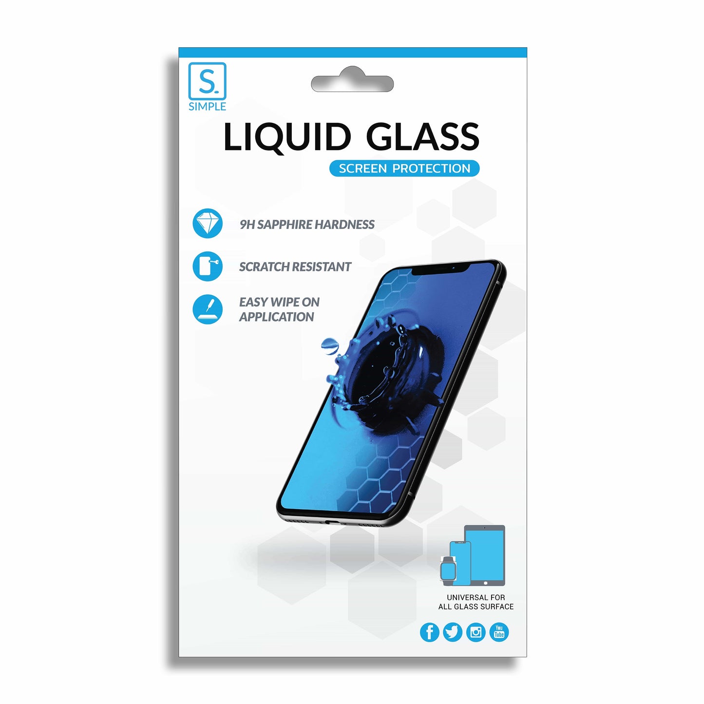 Simple Universal Liquid Glass Screen Protector