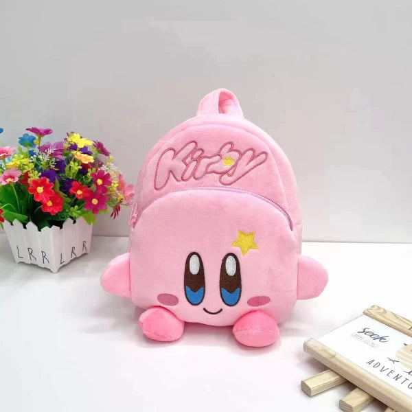 PLUSH TOY BACKPACK STAR KIRBY (18*9*25CM) - PINK