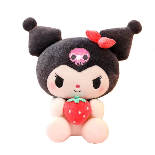 PLUSH TOY KUROMI (20 INCHES / 50 CM) - STRAWBERRY