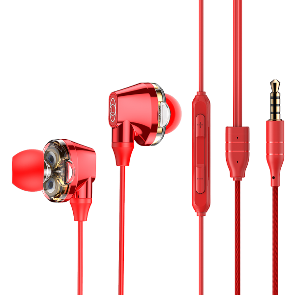 Baseus Encok H10 Wired Headset (Red)